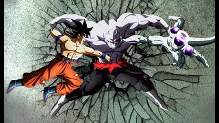 Goku and Frieza vs Jiren Full Fight with DB Legends Ost [upl. by Elbertina]