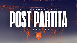 🎤Roma City FC VS Real Monterotondo  Lintervista al Mister Giacomo Buttaroni [upl. by Caffrey]