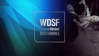 Segatori  Sudol GER  2015 European Standard R2 T  DanceSport Total [upl. by Judas]