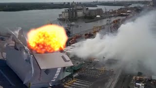 LA Freeway Explosion amp Montreal Port Fire LithiumIon Battery Crisis [upl. by Aronoh362]