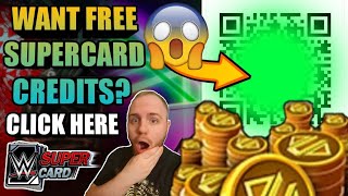 GET FREE CREDITS FOR WWE SuperCard NOW FREE QR CODE PLUS RING DOMINATION CARDS AND MORE Noology [upl. by Gnoud]