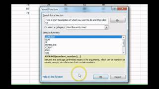 Microsoft Excel Tutorial Formulas and Functions [upl. by Atilem168]