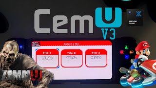 CEMU V3 para Android  Exynos 1380  Mali G52  8GB RAM [upl. by Anilak187]