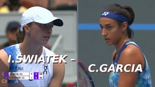 ISwiatek  CGarcia 6102023 China – quarter final [upl. by Hanna]