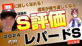 【レパードステークス2024】３歳ダート決戦は新興勢力か春までの実績か？ミッキーファイト、ソニックスター、ジーサイクロンら将来楽しみな逸材候補たちが集結！【競馬予想】 [upl. by Lamont]