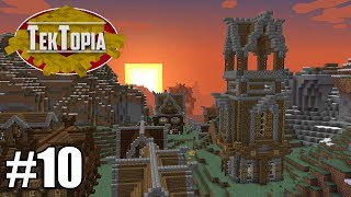 TekTopia 10  Watchtower Minecraft Villager Mod [upl. by Aela]