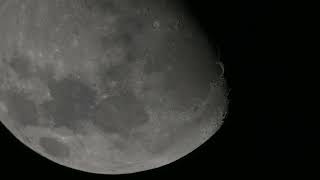 The Moon DSLR 2x Mount on 10inch Dobsonian Telescope Capture [upl. by Clementi]