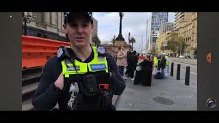 Senior Sergeant Nick Mullen 39242 of VicPols feelings enforcers Unlawfull Move On Order DENIED by AA [upl. by Lentha40]