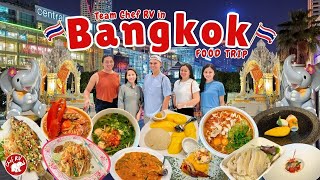 ₱100 to ₱6000 BANGKOK FOOD TRIP 2024 with Team Chef RV [upl. by Gasperoni]