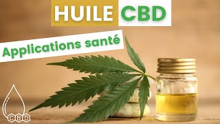 huile cbd  LES VERTUS POUR LA SANTÉ 🌿 GÉRER SON STRESS  DOULEURS  SOMMEIL [upl. by Eded]