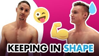 GAY GYM EXPERIENCE Gay Dating App GuySpy talks to its SEXY models [upl. by Marr]