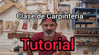 Clases de Carpintería ¿como hacer una puerta 1er video [upl. by Drofyar]