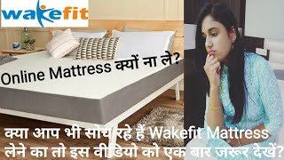 Wakefit Orthopaedic Memory Foam Mattress Honest Review and Test  Buy or not [upl. by Oijimer]