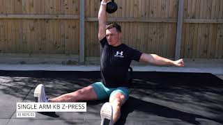 Upper Body Kettlebell Training For Strength  Wolverson Fitness [upl. by Aek]