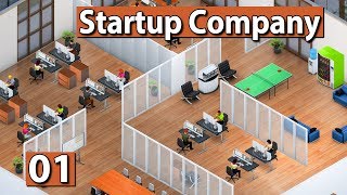 Mein eigenes Startup ► Startup Company Gameplay deutsch 01 [upl. by Raamal]