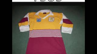 BRISBANE BRONCOS JERSEYS FROM 19881999 [upl. by Curcio]