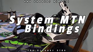 System MTN Snowboard Bindings Review  GNU Cheater copies [upl. by Anha]