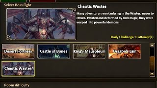 Rise of Mythos  Chaotic Wastes Solo [upl. by Bayly936]