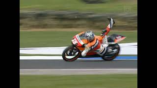 Phillip Island 2006 MotoGP 125cc Race Smith AI Upscaled [upl. by Lalaj50]