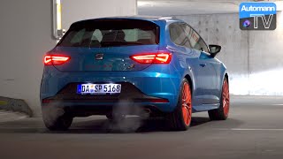 2016 SEAT Leon Cupra SC 290hp  pure SOUND 60FPS [upl. by Ahsoet948]