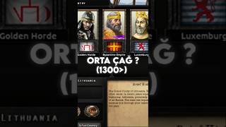 EN İYİ HOI4 MODLARI  Hearts of Iron 4  En iyi modlar  Old Europe 1300 shorts [upl. by Nyliram]