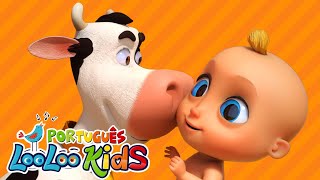 🐄 A Vaca Maru  Músicas Infantis Divertidas  Canções infantis  LooLoo Kids Português [upl. by Eleynad]