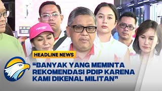 Hasto Bantah Isu PDIP Sulit Tentukan Cakada Headline News [upl. by Min]