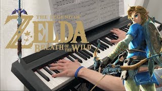 The Legend of Zelda  Breath of the Wild Anniversary Piano Cover Original Performance [upl. by Ranna153]