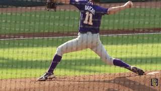 Landon Marceaux RHPLSU 2021 MLB Draft Preview [upl. by Cristabel]