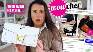 I bought a DESIGNER bag on WOWCHER NOT CLICKBAIT [upl. by Ail]