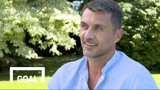 Exclusive interview Maldini on the World Cup Buffon at PSG and Cristiano Ronaldo joining Juventus [upl. by Polad]