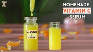 how to make vitamin c serum for face with orange peel homemade vitamin c serum kaise banaen [upl. by Annaliese447]