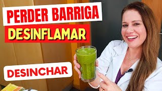 Suco para PERDER BARRIGA DESINFLAMAR TIRAR A FOME e INTESTINO  Fácil Gostoso Rápido e Barato [upl. by Jaylene]