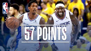 Lou Williams amp Montrezl Harrell Come Up BIG Off the Bench  April 24 2019 [upl. by Zashin84]