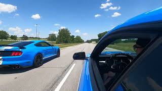 RARE 2 Grabber Blue Shelby GT350Rs [upl. by Lore]