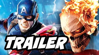 Marvel Agents Of SHIELD Season 4 Ghost Rider Trailer  Avengers Easter Eggs [upl. by Nallak]