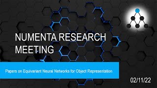 Papers on Equivariant Neural Networks for Object Representation  11 February 2022 [upl. by Anelim961]