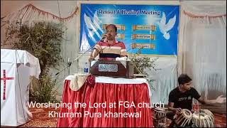 worshipPastor Asif khurshidUlfat Church Ministries Pakistan [upl. by Riegel893]