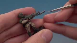 Warhammer 40000 How to Paint Cadian Shock Troops [upl. by Valencia148]