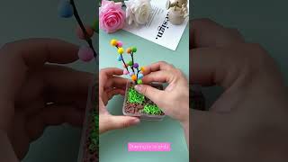 Clay craft idea ✨💡 diy craftislamicartwork drawing by snighda [upl. by Sundstrom]