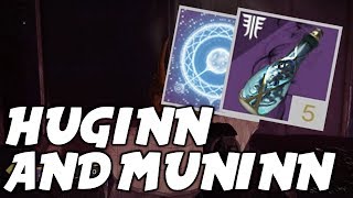 Destiny 2 Forsaken How To Reach Huginn and Muninn Secret Skull Vendors Dreaming City [upl. by Gayleen]