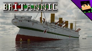 The Sinking of HMHS Britannic Minecraft Animation [upl. by Einon252]