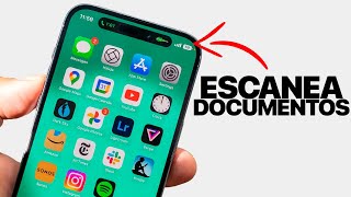 Como Escanear Documentos en iPhone GRATIS [upl. by Enna]