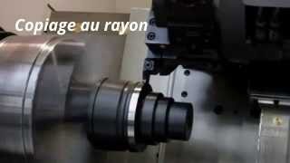 OPTIMAB 450 TD  Tournage Dur Hard Turning  SOMAB [upl. by Mailand]