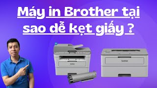 Làm sao gỡ giấy kẹt khi in đảo mặt máy in Brother nhanh và dễ dàng I ATDComputer [upl. by Noemys]