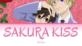 Ouran Highschool Host Club  OP Full  Sakura Kiss by Chieko Kawabe Lyrics [upl. by Yacano]