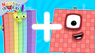 ➕Zusatz Sonderstufe 5  30 Minuten zählen lernen  ZahlenCartoon für Kinder  Numberblocks Deutsch [upl. by Aelber]