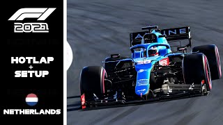 F1 2021 Zandvoort Hotlap  Setup 1085 [upl. by Wanids]