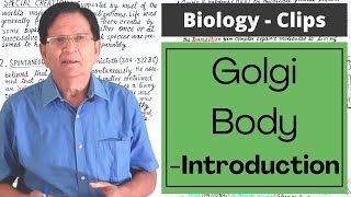 Golgi body  Introduction  Biology Clips [upl. by Vigen]