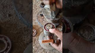 How to fit a bearing on shaftbearing fitting on shaftroller bearing with sleevedouble roller [upl. by Newell]